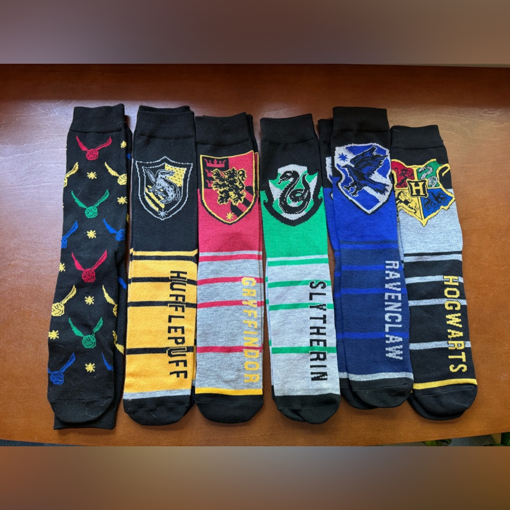 Set of Harry Potter mens socks